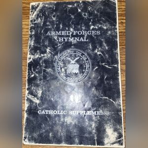 Vintage Air Force Hymnal Catholic Supplement